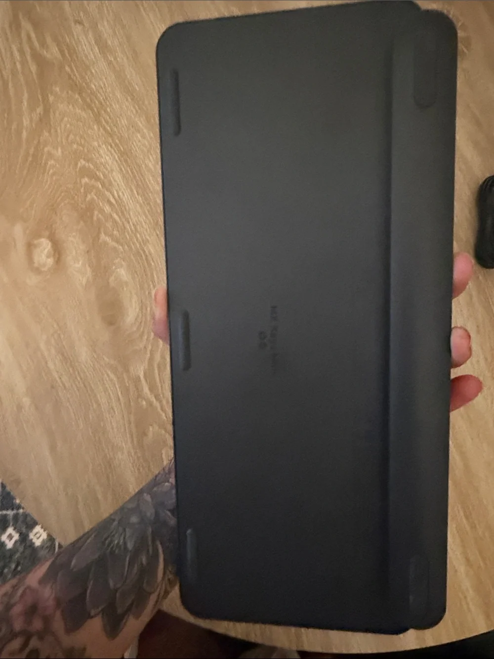 Logitech Wireless Slim Keyboard in Dark Gray and Silver